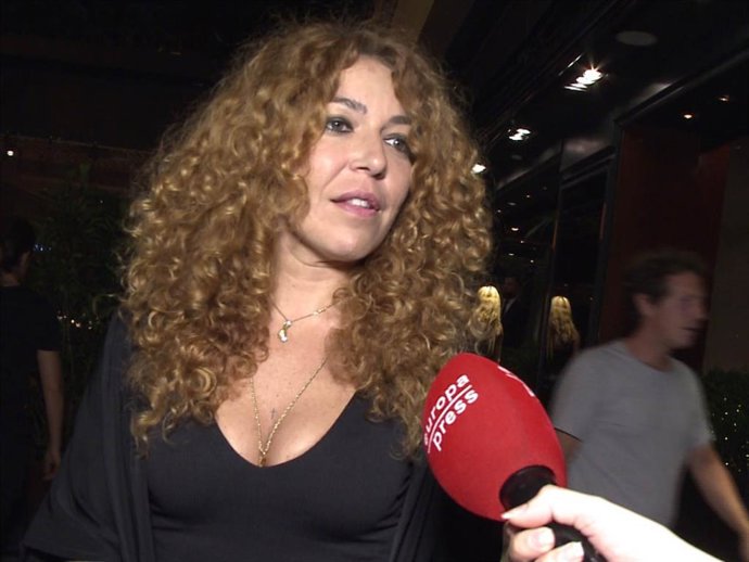 Sofía Cristo, en la celebración de su 39 cumpleaños