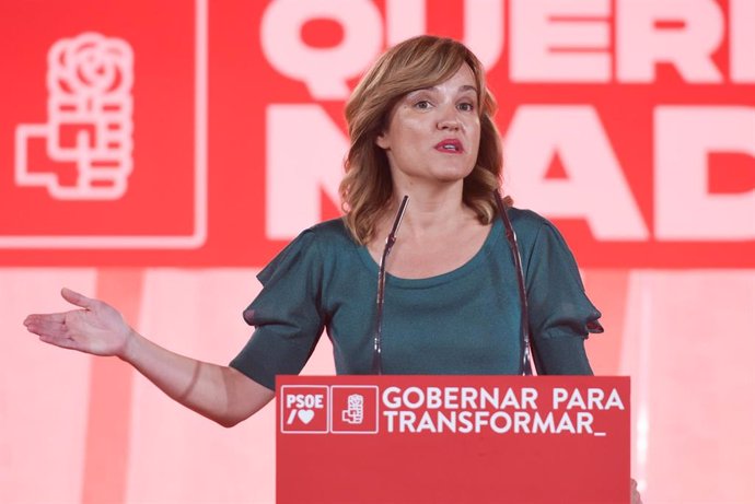 La ministra de educación, Pilar Alegría.