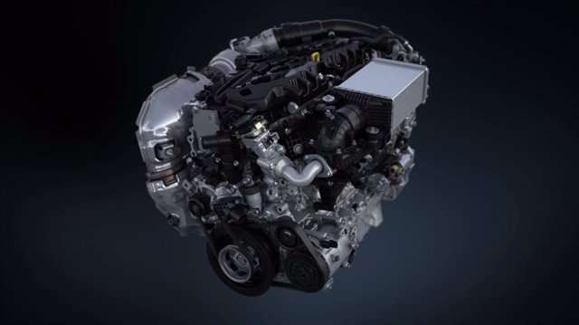 Archivo - Motor diésel e-Skyactiv D para el Mazda CX-60