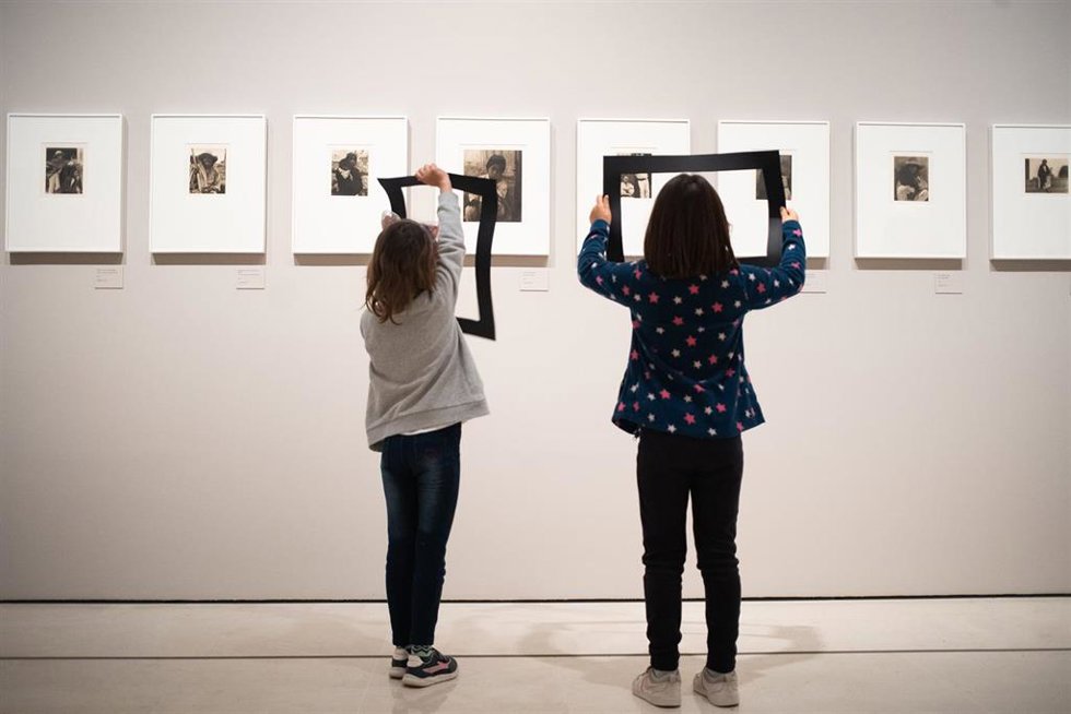 Más de 3.350 escolares de 90 centros educativos visitan el Museo Carmen Thyssen Málaga durante el curso