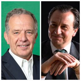 Los nuevos consejeros independientes de Azora, Antonio Viana-Baptista y Juan Colombás.