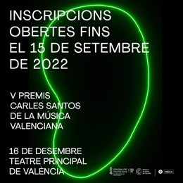 L'IVC obri elplazo dels Premis Carles Santos i presenta la imatge gràfica de l'edició, realitzada per Enric Alepuz.