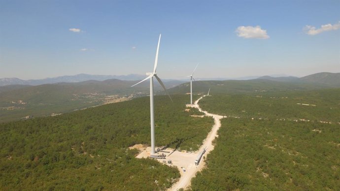 Enlights wind farm project in Croatia.(Photo credit: Enlight)