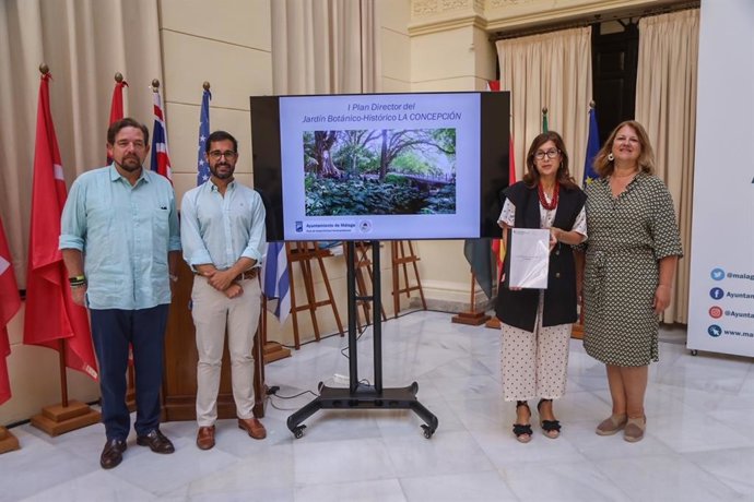 Presentación de los trabajos del primer plan director del Jardín Botánico La Concepción