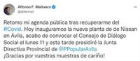 Mañueco convoca el Consejo del Diálogo Social el 11 de julio