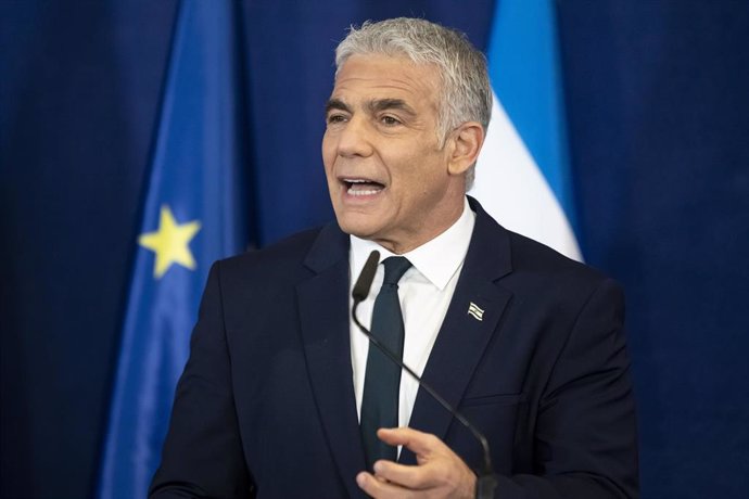 Archivo - El ministro de Asuntos Exteriores de Israel, Yair Lapid