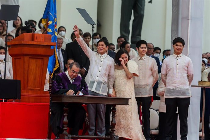 El presidente de Filipinas, Ferdinad 'Bongbong' Marcos Jr.