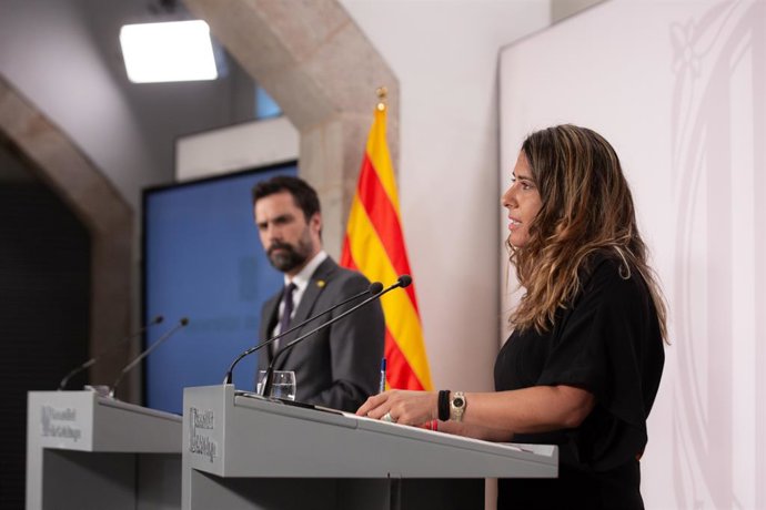 La portaveu del Govern, Patrícia Plaja