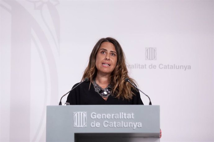 La portavoz del Govern, Patricia Plaja.