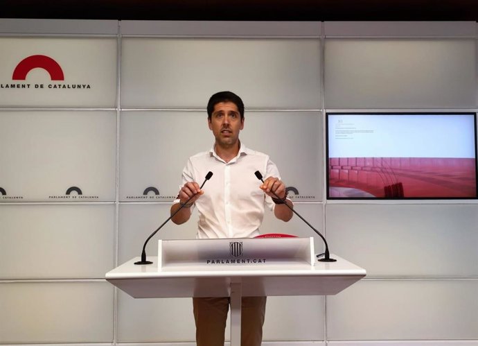 El portaveu dels comuns al Parlament, David Cid