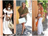 Eugenia Osborne, Ana Cristina Portillo, María Carrión... Claudia Osborne y su hija Micaela reciben las primeras visitas
