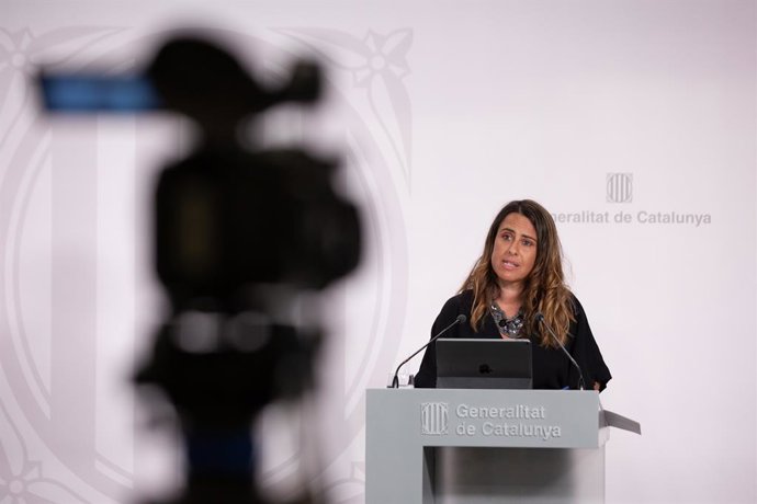 La portaveu del Govern, Patrícia Plaja