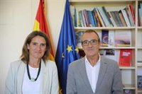Yllanes aborda con la vicepresidenta Teresa Ribera la evolución de la transición energética en Baleares