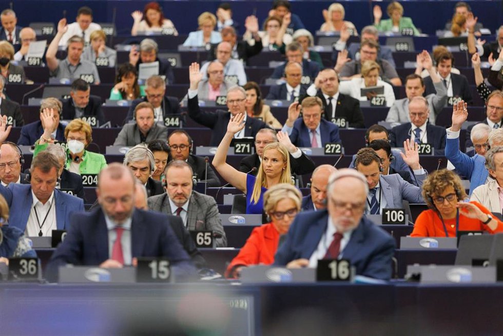 Votación en el Parlamento Europeo
