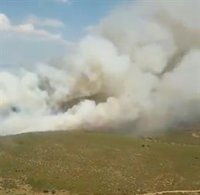 Declarado nivel 1 en un incendio en Honrubia de la Cuesta (Segovia)