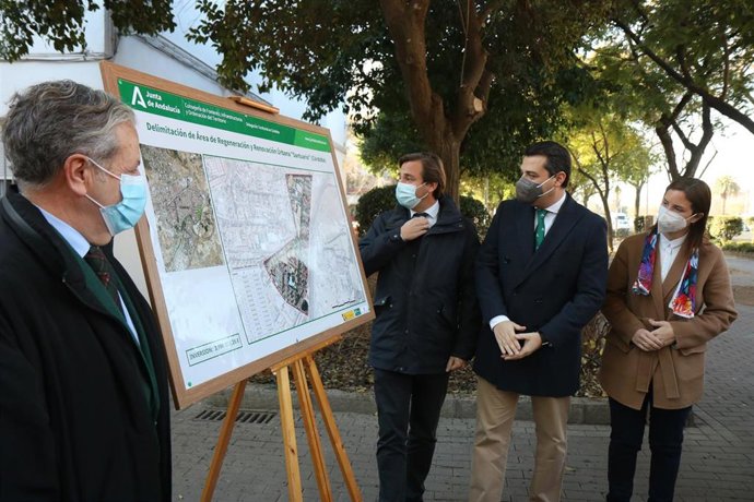 Archivo - Presentación del ARRU 'Santuario' por el Ayuntamiento de Córdoba y la Junta de Andalucia.