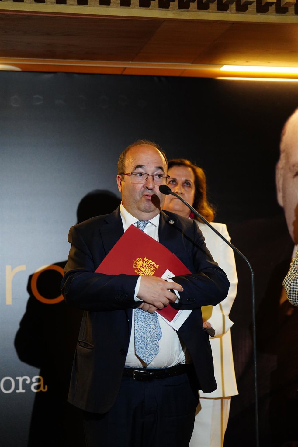 El ministro de Cultura y Deporte, Miquel Iceta