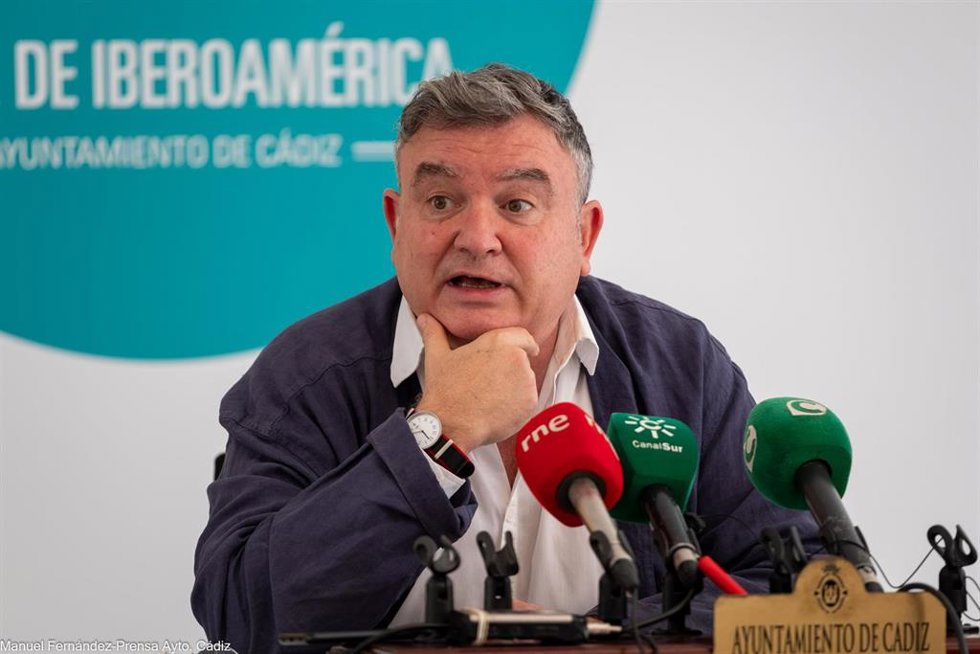 Archivo - Paco Cano, concejal de Presidencia del Ayuntamiento de Cádiz.