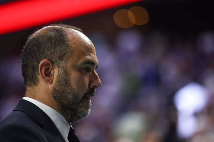 Chus Mateo, entrenador del Real Madrid de baloncesto.