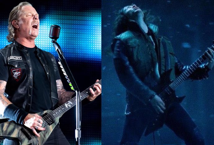 Archivo - Stranger Things 4: Metallica reacciona a la escena en la que Eddie interpreta Master of Puppets