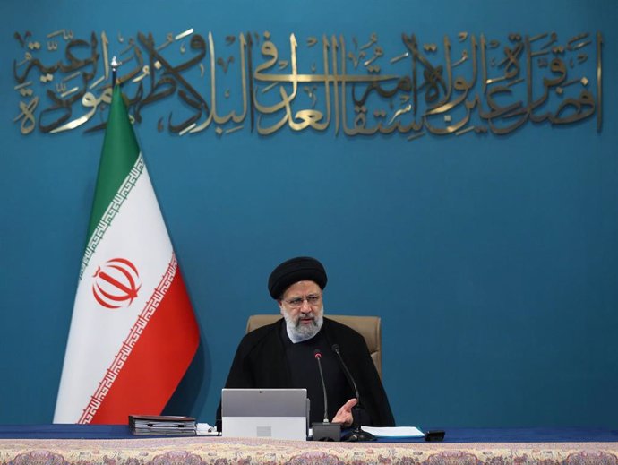 Archivo - El presidente de Irán, Ebrahim Raisi