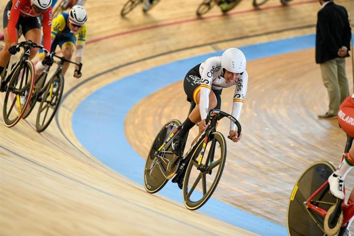Archivo - El ciclista español de pista Erik Martorell, séptimo en Eliminación en el Mundial de Pista de Roubaix (Francia)