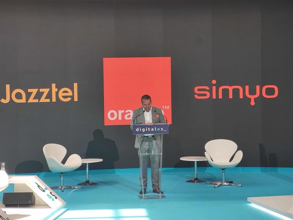 El consejero delegado de Orange España, Jean Franois Fallacher, interviene en el 2022 Summit DigitalEs el miércoles 6 de julio en la sede de la Universidad de Navarra en Madrid.