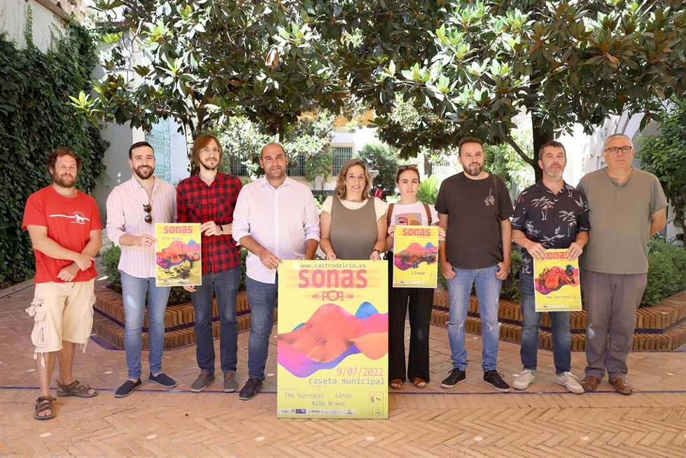 Presentación del concurso de música pop y rock 'Sonas Pop'.