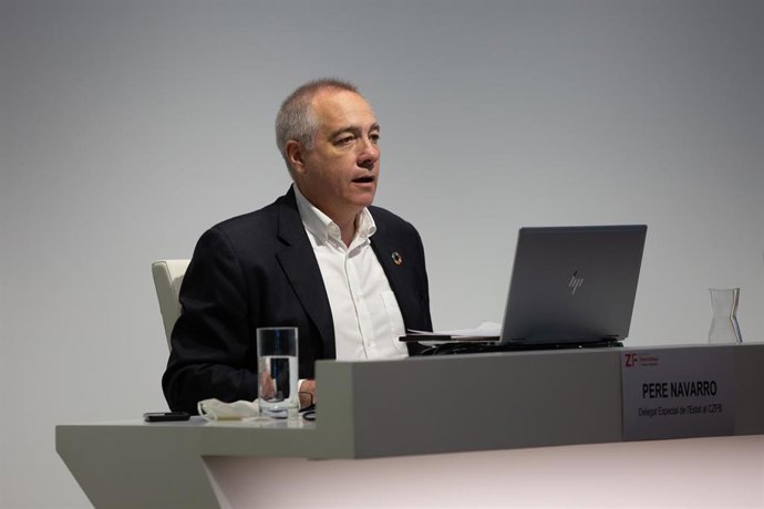 Archivo - El presidente del CZFB, Pere Navarro, en una imagen de archivo.