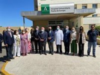 Aguirre dice que el Hospital Punta de Europa de Algeciras ha dado un salto cualitativo en materia de investigación