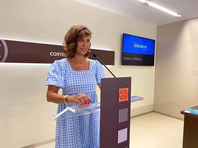 La diputada del PP Aragón Marian Orós.