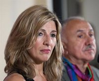 Díaz proclama "más coalición" tras la tensión por el gasto militar y promete pacto en los PGE con fórmulas imaginativas