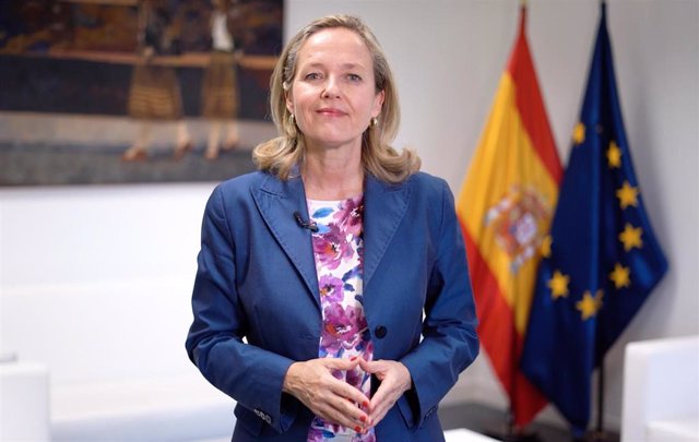 La vicepresidenta primera del Gobierno y ministra de Asuntos Económicos y Transformación Digital, Nadia Calviño