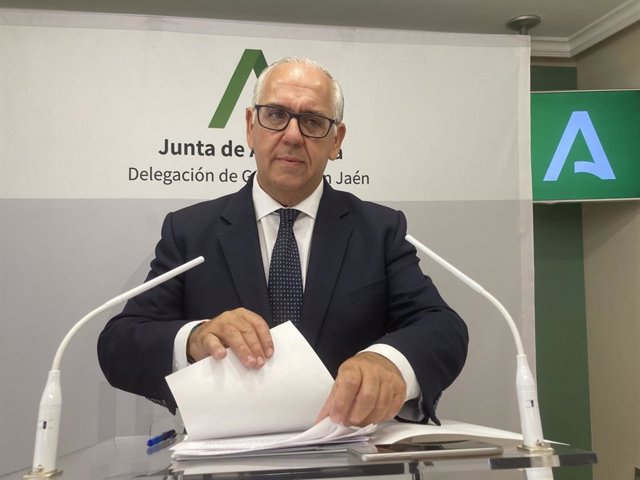 El delegado del Gobierno andaluz en funciones en Jaén, Jesús Estrella.
