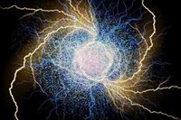 Primera observación de un remolino de electrones