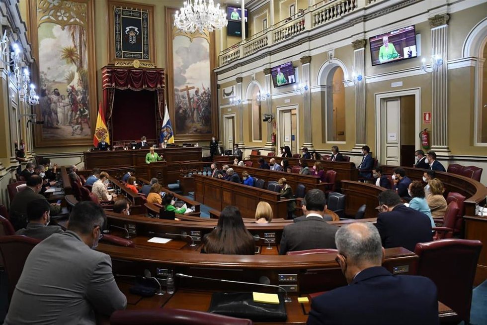 Archivo - Debate sobre el Estado de la Nacionalidad Canaria