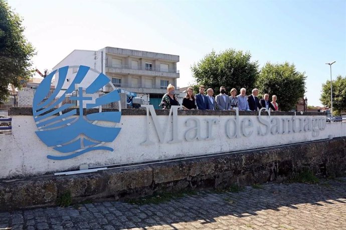 Firma del convenio entre Xunta y los ayuntamientos de Pontecesures, Valga, Catoira y Vilanova de Arousa para continuar con la marca 'Mar de Santiago'