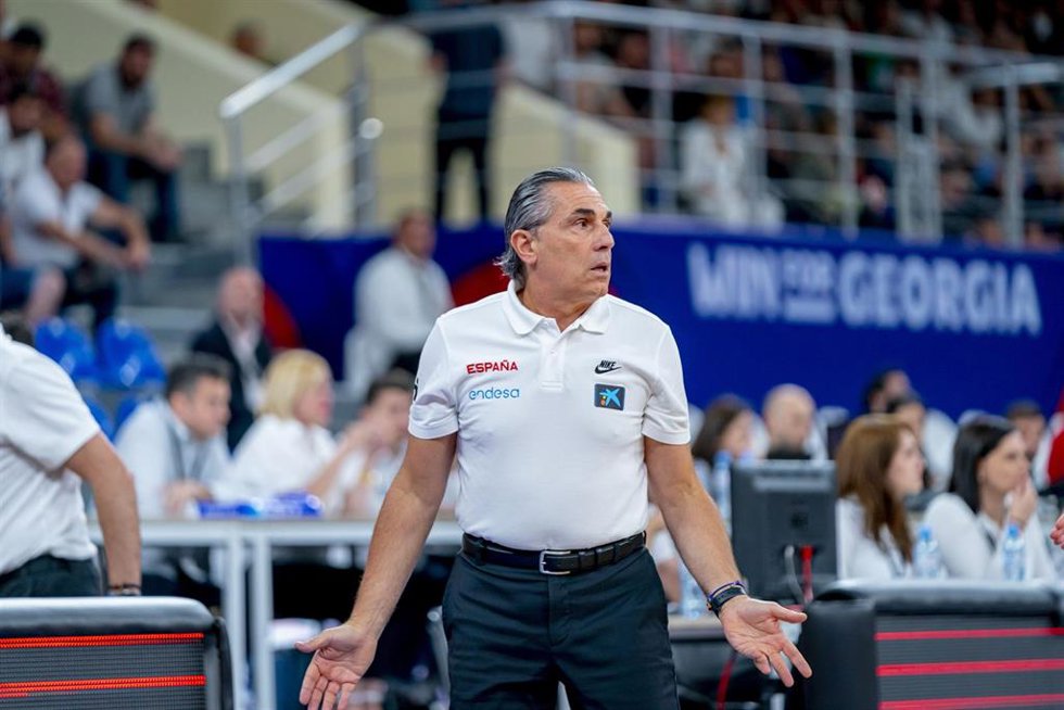 El seleccionador nacional de baloncesto, Sergio Scariolo