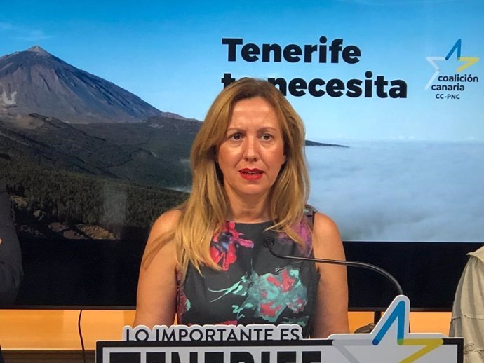 Archivo - La secretaria de Organización de Coalición Canaria de Tenerife y diputada autonómica, Rosa DávilA