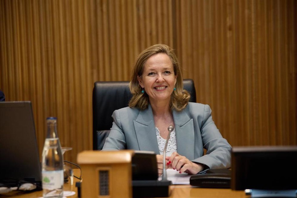 La vicepresidenta primera y ministra de Asuntos Económicos y Transformación Digital, Nadia Calviño