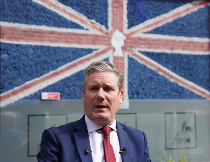 Keir Starmer, líder del Partido Laborista en Reino Unido