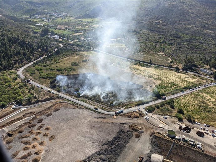 Conato de incendio en Santiago del Teide