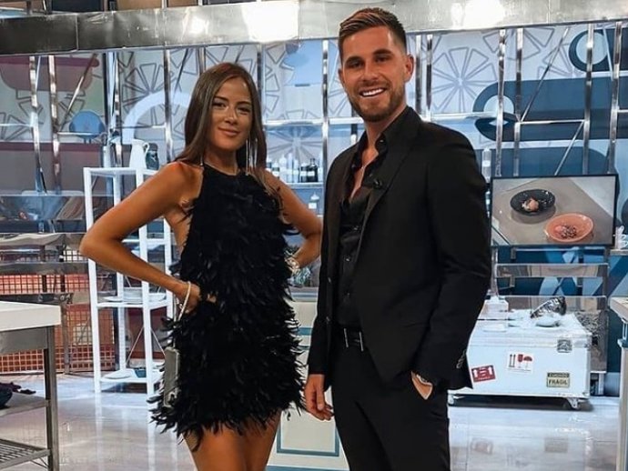 Archivo - Melyssa Pinto y Tom Brusse en 'La última cena'