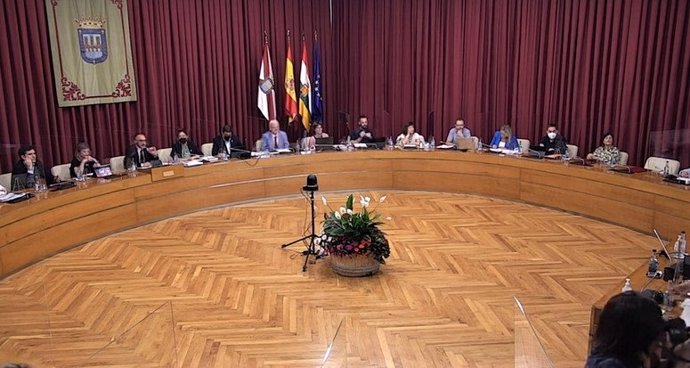 Pleno ordinario del mes de julio de 2022 en el Ayuntamiento de Logroño