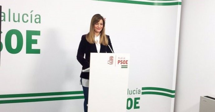 Modesta Romero, secretaria territorial de la Sierra de la Comisión Ejecutiva Provincial del PSOE de Huelva.