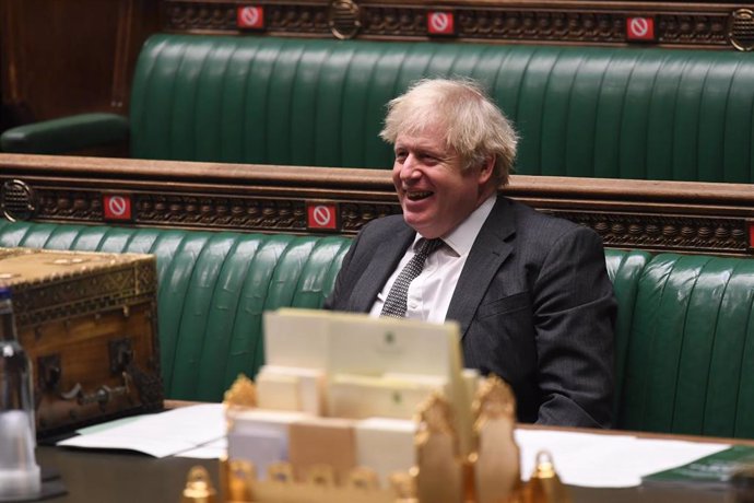 Archivo - Boris Johnson, sentado en la Cámara de los Comunes