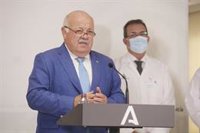 Aguirre: Andalucía está en periodo más estabilizado de contagios de Covid, pero "ante la duda, mascarilla"