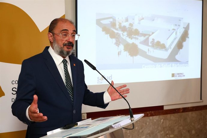 El presidente del Gobierno de Aragón, Javier Lambán.