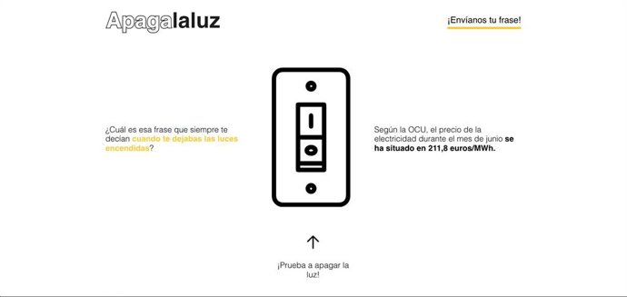 Imagen de la web apagalaluz.com