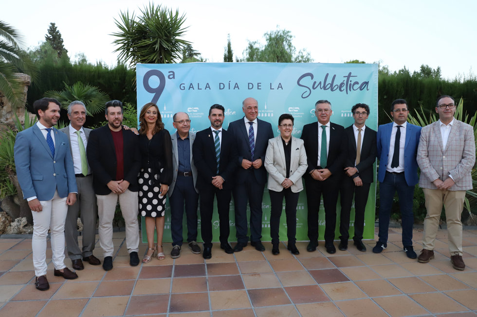 Autoridades en la Gala de la Subbética